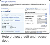 Help protect credit and reduce debt