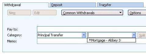additional loan payment using principal transfer